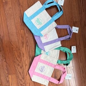 Colorful Trader Joe’s Canvas Tote Bag Set